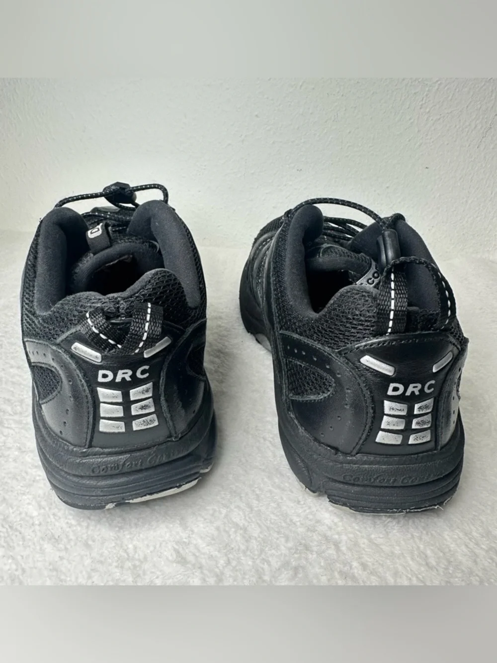Dr. Comfort Men's Black Athletic Lightweight Cross-Trainer Size 8XW